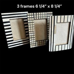 Black and White Picture Frames (3)